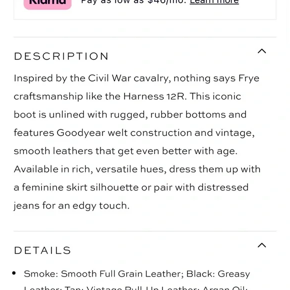 frye harness 12R tan brown distressed leather biker moto boots sz 11 - Picture 13 of 14